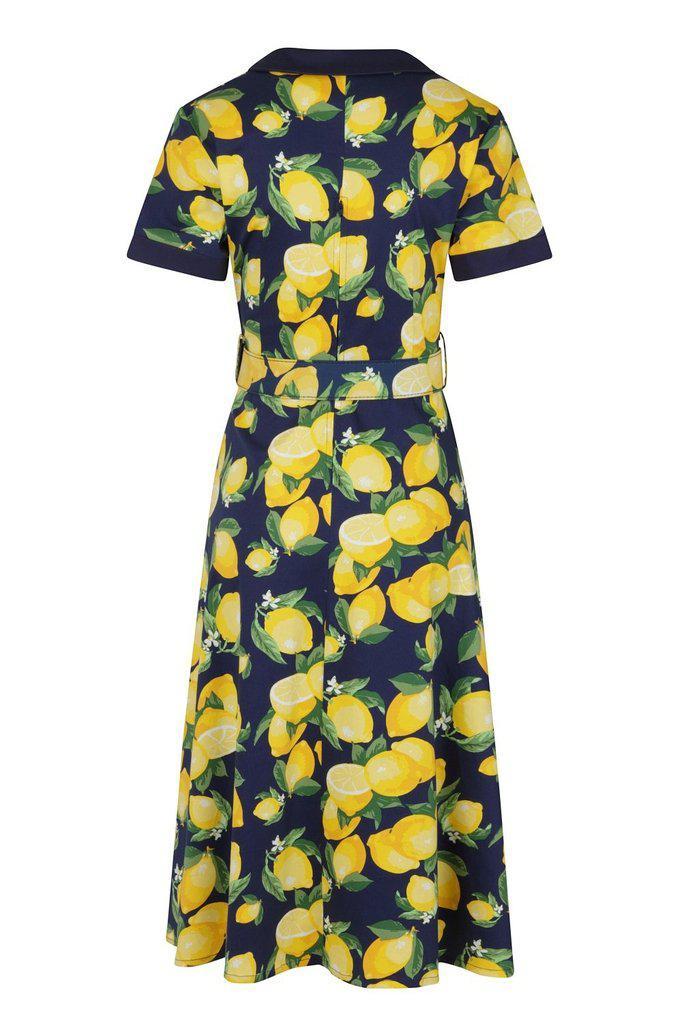 Lemon Swing Dress-Banned-Dark Fashion Clothing