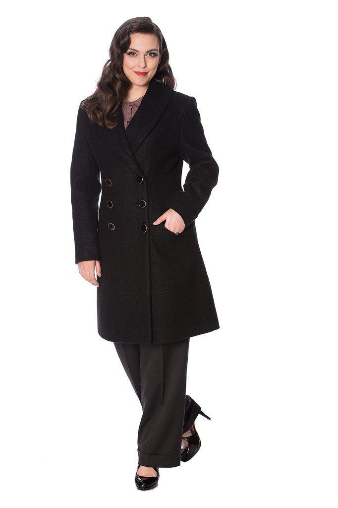 Banned Leopard Lady Coat Dark Fashion Clothing - Main Image