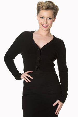 Lets Go Dancing Cardigan-Banned-Dark Fashion Clothing