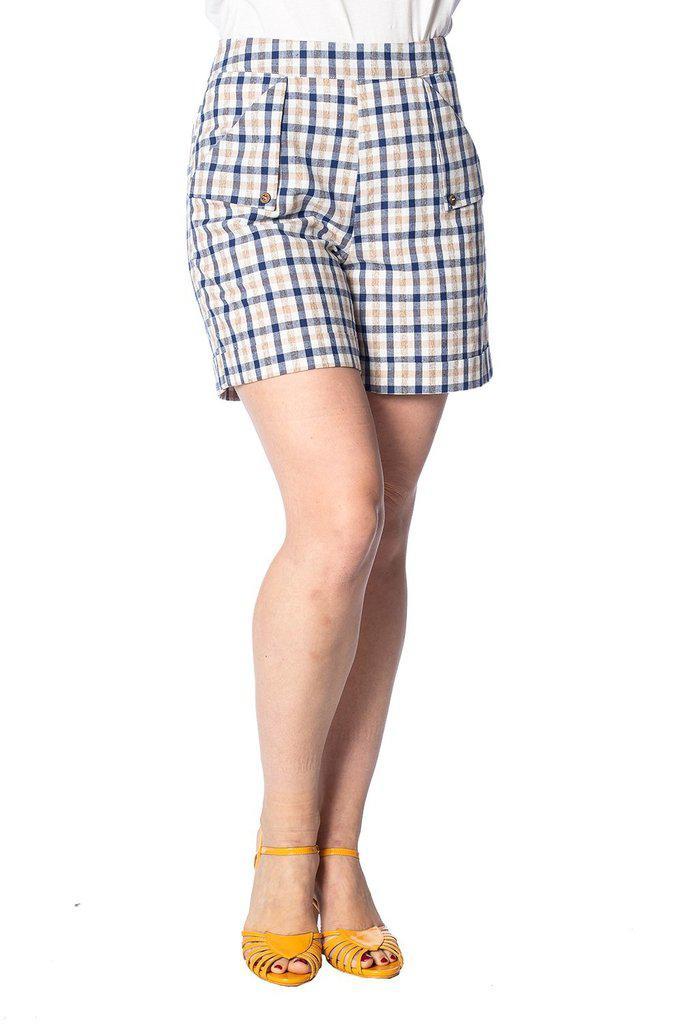 Lets Vacay Shorts-Banned-Dark Fashion Clothing