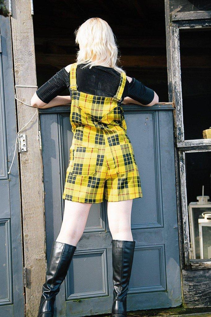 Life Too Short Dungarees-Banned-Dark Fashion Clothing