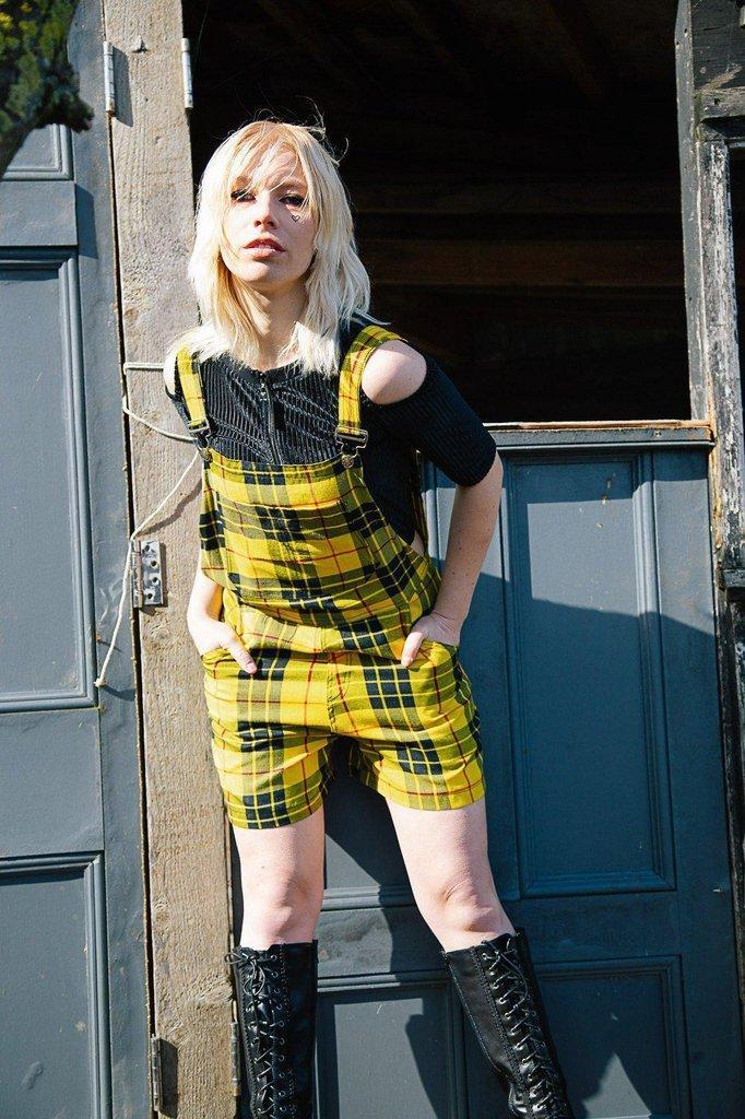 Life Too Short Dungarees-Banned-Dark Fashion Clothing