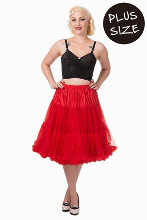 Lifeforms Plus Size Petticoat-Banned-Dark Fashion Clothing