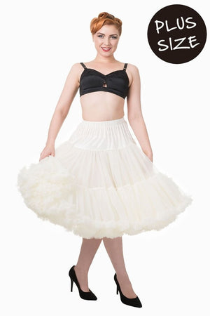 Lifeforms Plus Size Petticoat-Banned-Dark Fashion Clothing