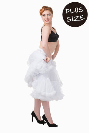 Lifeforms Plus Size Petticoat-Banned-Dark Fashion Clothing