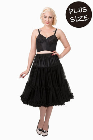 Lifeforms Plus Size Petticoat-Banned-Dark Fashion Clothing