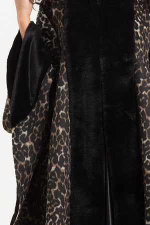 Liliana Leopard Print Cape-Voodoo Vixen-Dark Fashion Clothing