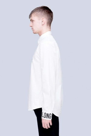 Live Long White Shirt - Unisex-Long Clothing-Dark Fashion Clothing