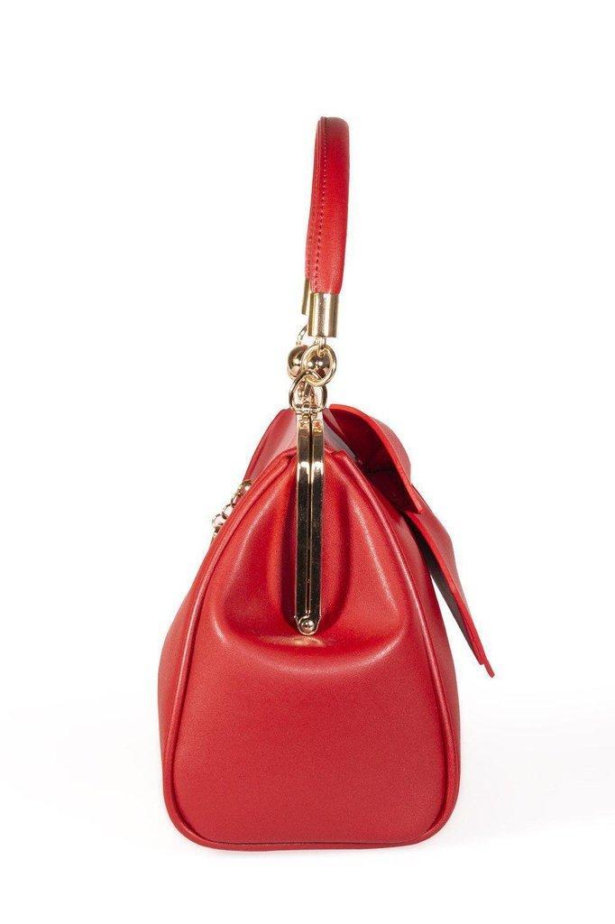 Lockwood Bow Handbag-Banned-Dark Fashion Clothing