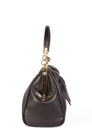 Lockwood Bow Handbag-Banned-Dark Fashion Clothing