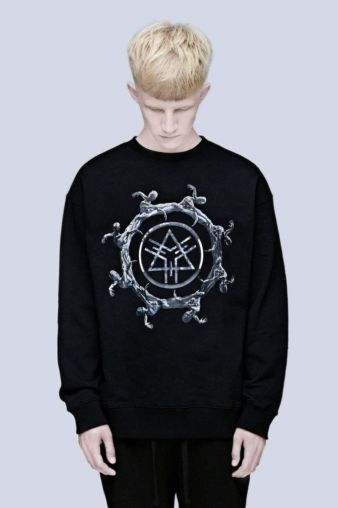 Long x Pussykrew Ratio Sweater - Unisex-Long Clothing-Dark Fashion Clothing