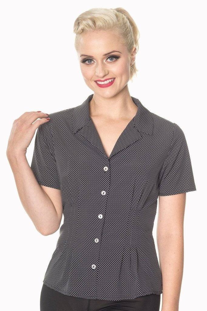 Lou Lou Plus Size Blouse-Banned-Dark Fashion Clothing