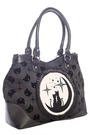 Lunar Sisters Handbag-Banned-Dark Fashion Clothing