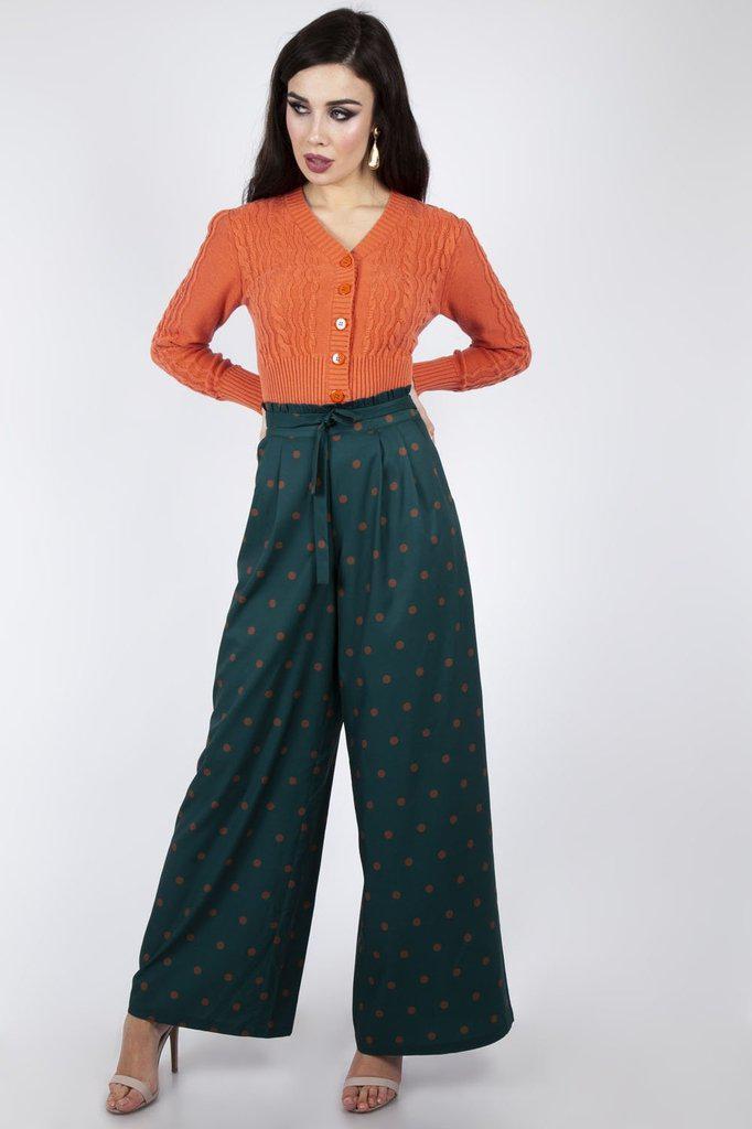 Mabel Cropped Cardigan-Voodoo Vixen-Dark Fashion Clothing