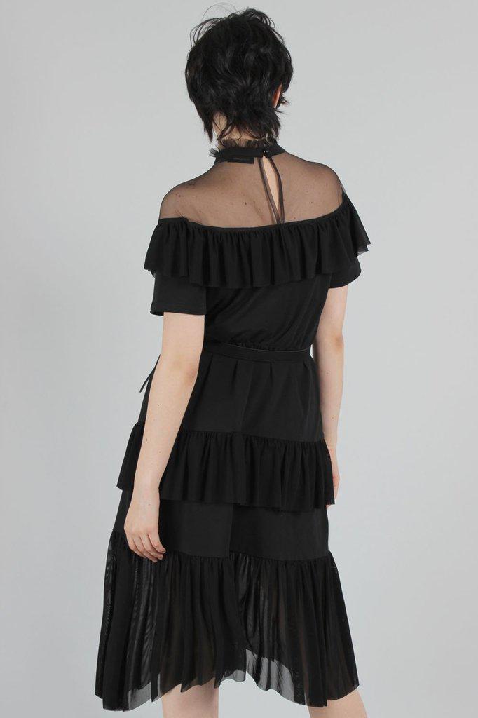 Meet Your Destiny Decadent Frill Dress-Jawbreaker-Dark Fashion Clothing