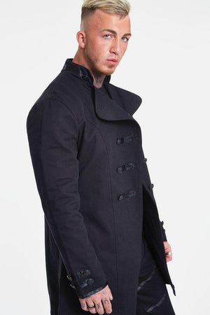 Men's Military Jacket-Jawbreaker-Dark Fashion Clothing
