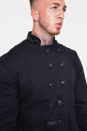 Men's Military Jacket-Jawbreaker-Dark Fashion Clothing