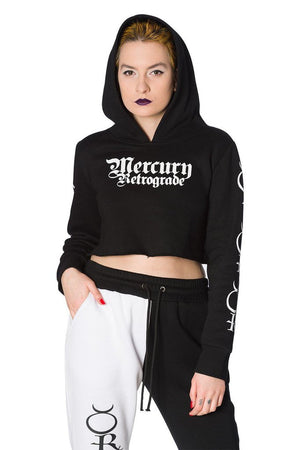 Mercury Retrograde Hoodie-Banned-Dark Fashion Clothing