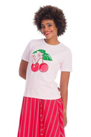 Merry Cherry Dreams Top-Banned-Dark Fashion Clothing