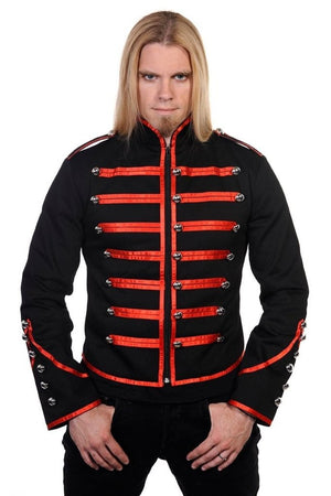 Military Drummer Jacket-Banned-Dark Fashion Clothing