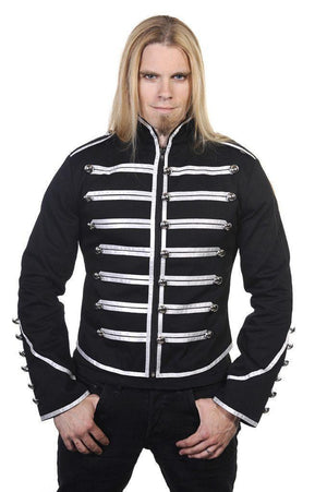 Military Drummer Jacket-Banned-Dark Fashion Clothing