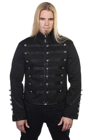 Military Drummer Jacket-Banned-Dark Fashion Clothing