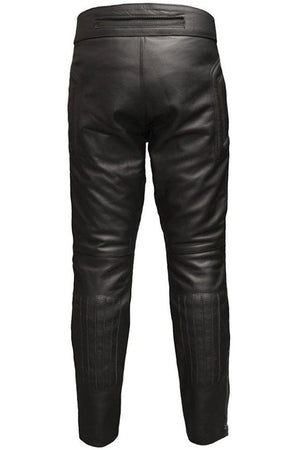 Skintan Leather Monza Biker Trousers - CE Armoured - Dark Fashion Clothing