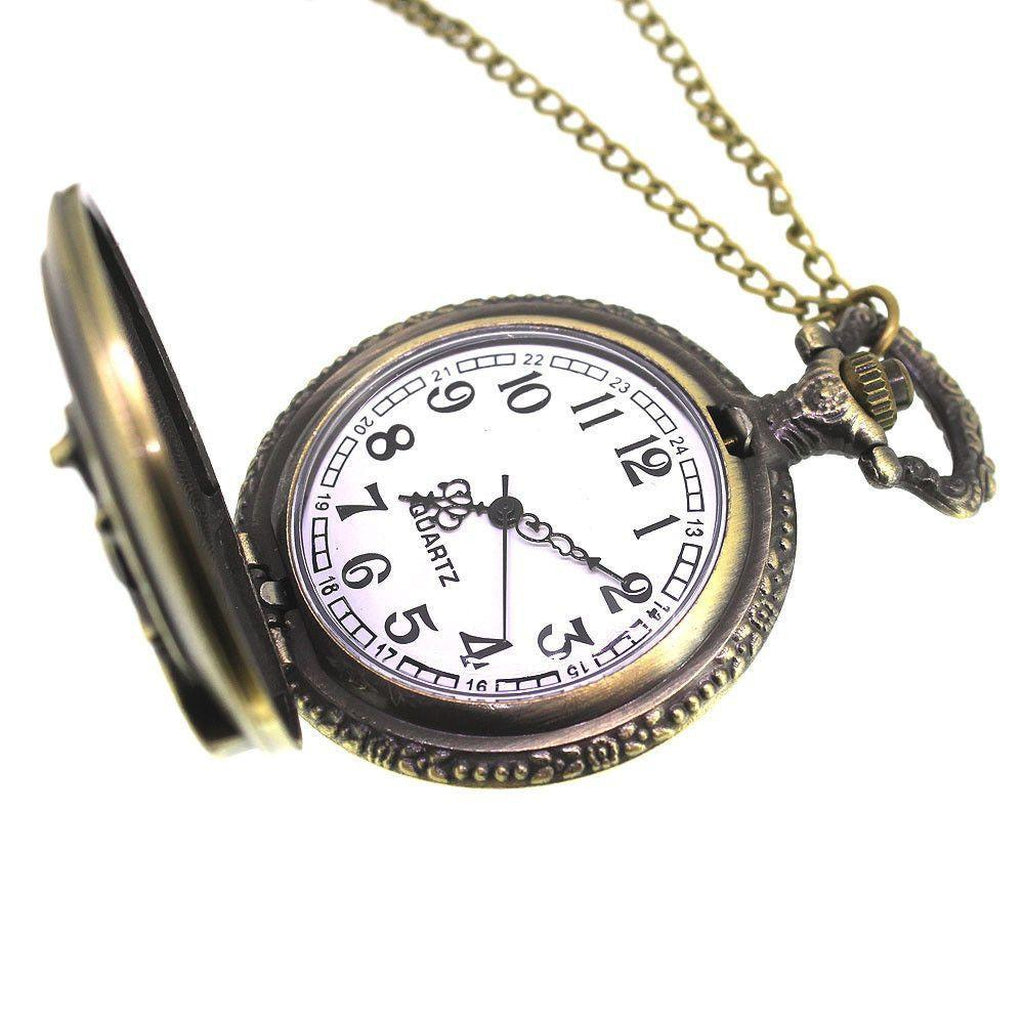 Motorbike Pocket Watch-Badboy-Dark Fashion Clothing