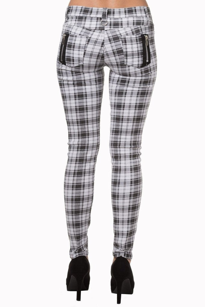 Move On Up Trousers-Banned-Dark Fashion Clothing