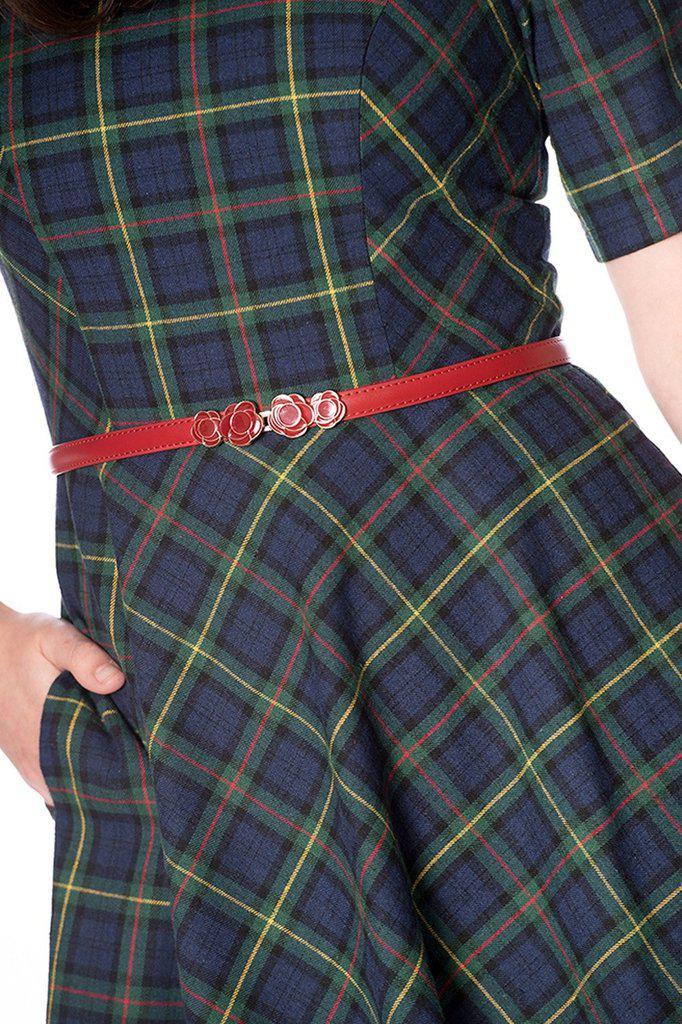 Mrs Clause Fit And Flare Dress-Banned-Dark Fashion Clothing