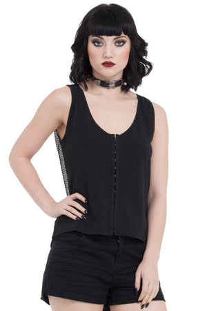 Nasty Net Tank Top-Jawbreaker-Dark Fashion Clothing