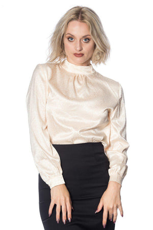 Natalie Blouse-Banned-Dark Fashion Clothing