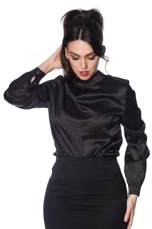 Natalie Blouse-Banned-Dark Fashion Clothing