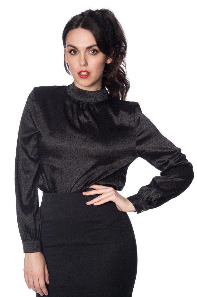 Natalie Blouse-Banned-Dark Fashion Clothing