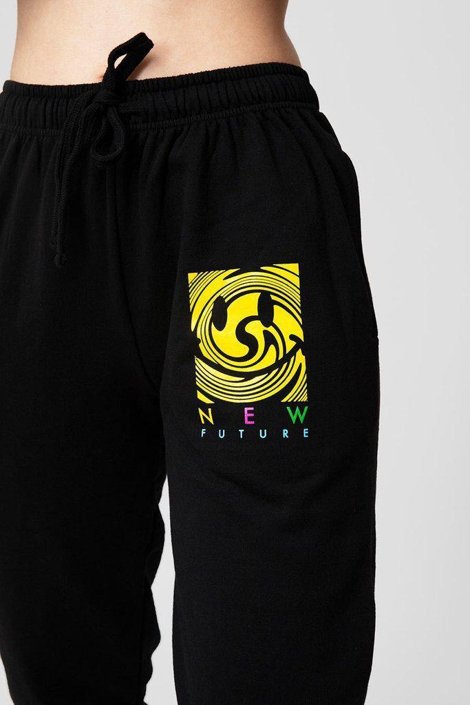 New Ftr Smiley - Bottoms - Unisex-Long Clothing-Dark Fashion Clothing
