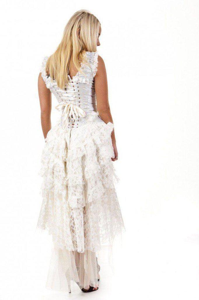 Ophelie Burlesque Corset Dress King Brocade-Burleska-Dark Fashion Clothing