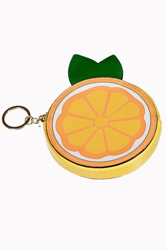 Orange In The Sun Purse-Banned-Dark Fashion Clothing