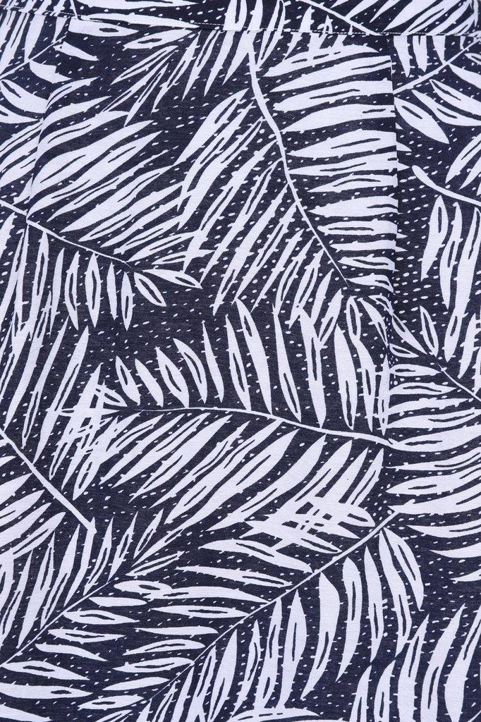 Palm Retro Skirt - SK25018-Banned-Dark Fashion Clothing