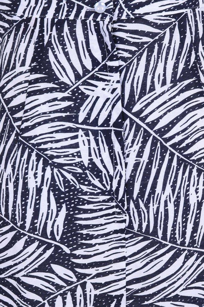 Palm Retro Skirt - SK25018-Banned-Dark Fashion Clothing