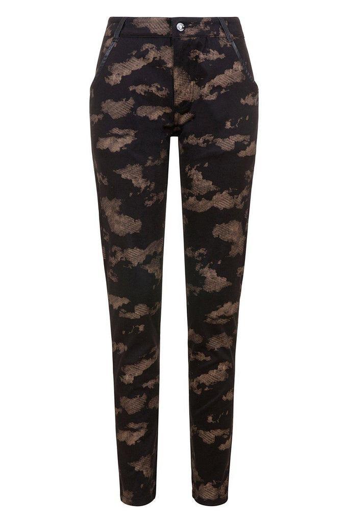 Partly Cloudy Skinnies-Banned-Dark Fashion Clothing