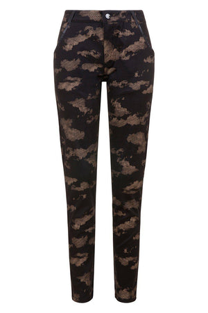 Partly Cloudy Skinnies-Banned-Dark Fashion Clothing