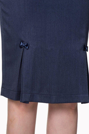 Paula Bow Skirt-Banned-Dark Fashion Clothing