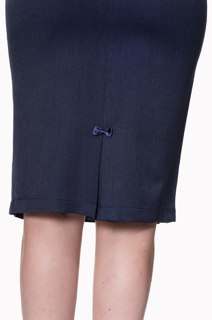 Paula Bow Skirt-Banned-Dark Fashion Clothing