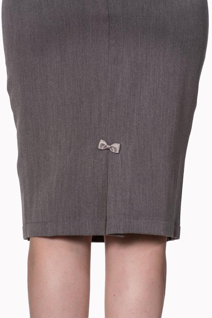 Paula Bow Skirt-Banned-Dark Fashion Clothing