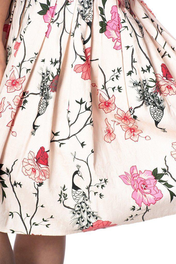 Peacock Baroque Skirt-Banned-Dark Fashion Clothing