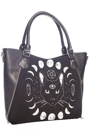 Pentacle Coven Tote Bag-Banned-Dark Fashion Clothing