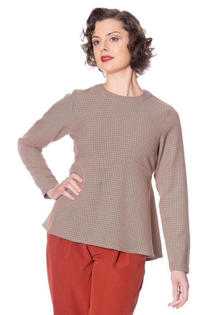 Peplum Dream Top-Banned-Dark Fashion Clothing