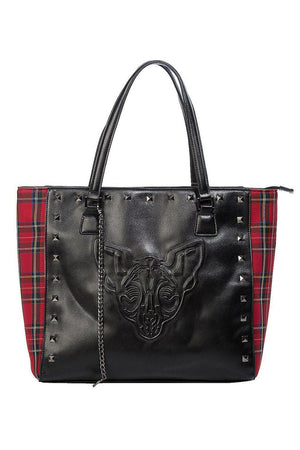 Phantom Form Tote Bag-Banned-Dark Fashion Clothing