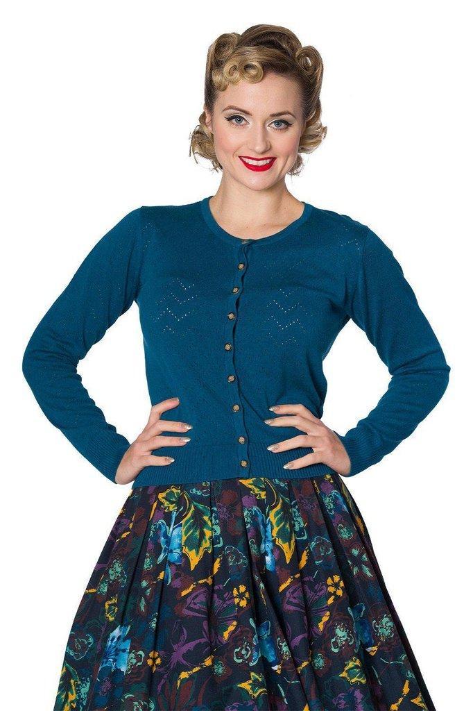 Piontelle Knit Cardigan-Banned-Dark Fashion Clothing