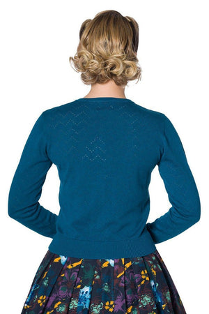 Piontelle Knit Cardigan-Banned-Dark Fashion Clothing